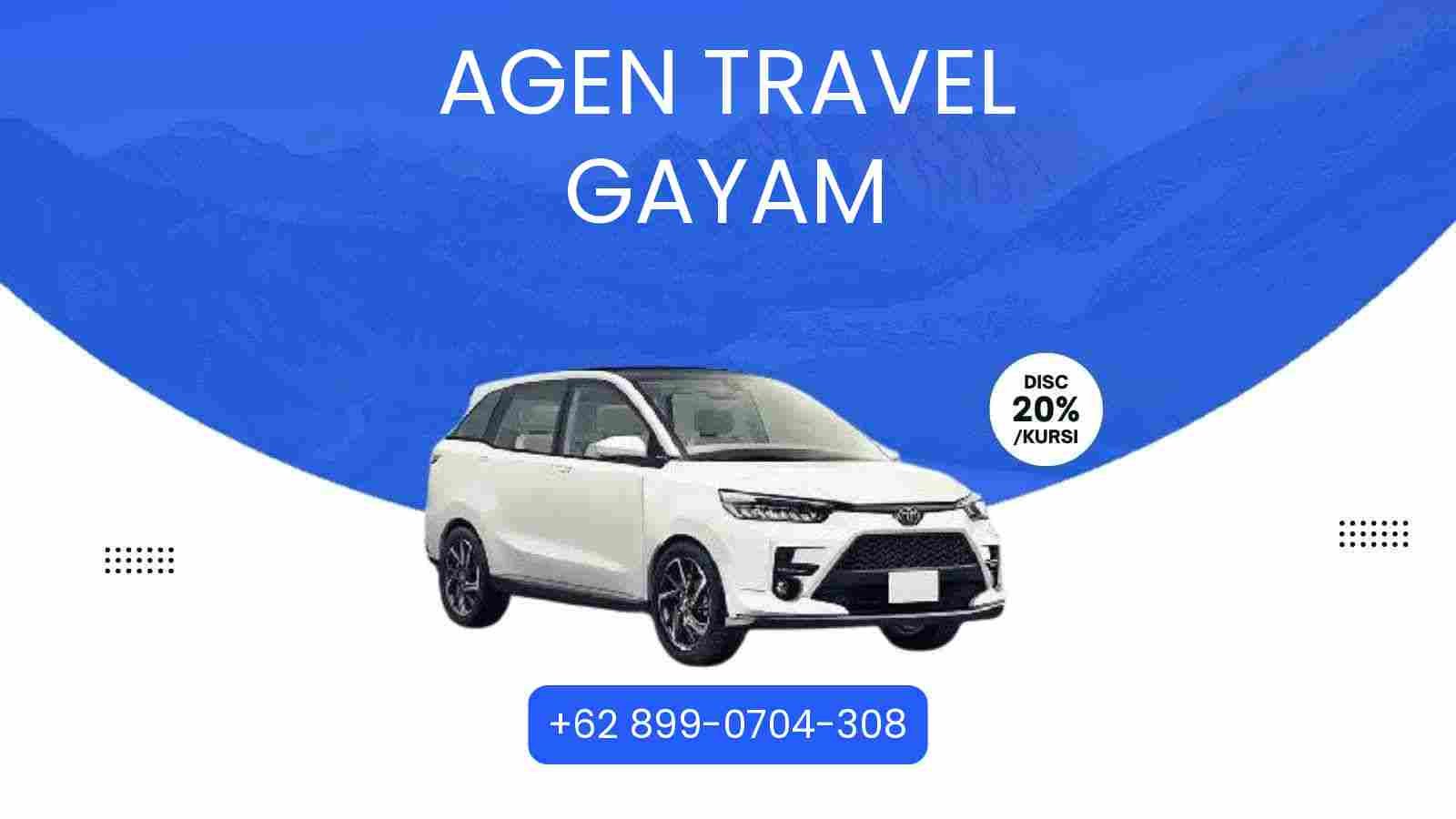 7 Agen Travel Gayam Murah 2025