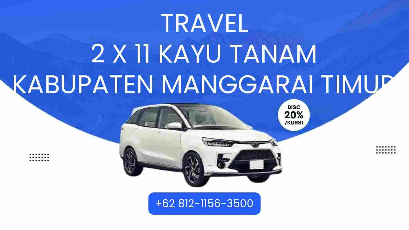 Travel 2 X 11 Kayu Tanam Kabupaten Manggarai Timur Murah 2025