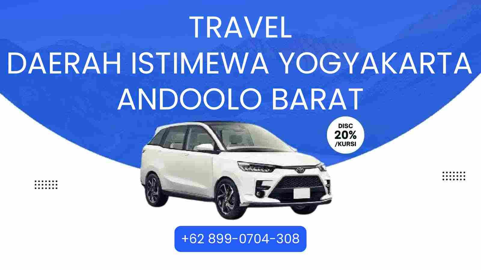 Travel Daerah Istimewa Yogyakarta Andoolo Barat Murah 2025