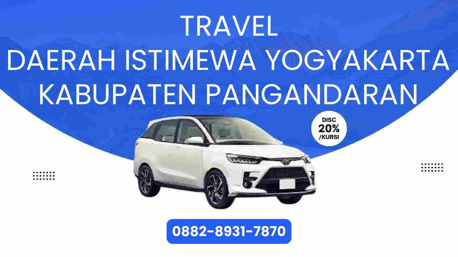 Travel Daerah Istimewa Yogyakarta Kabupaten Pangandaran Murah 2025