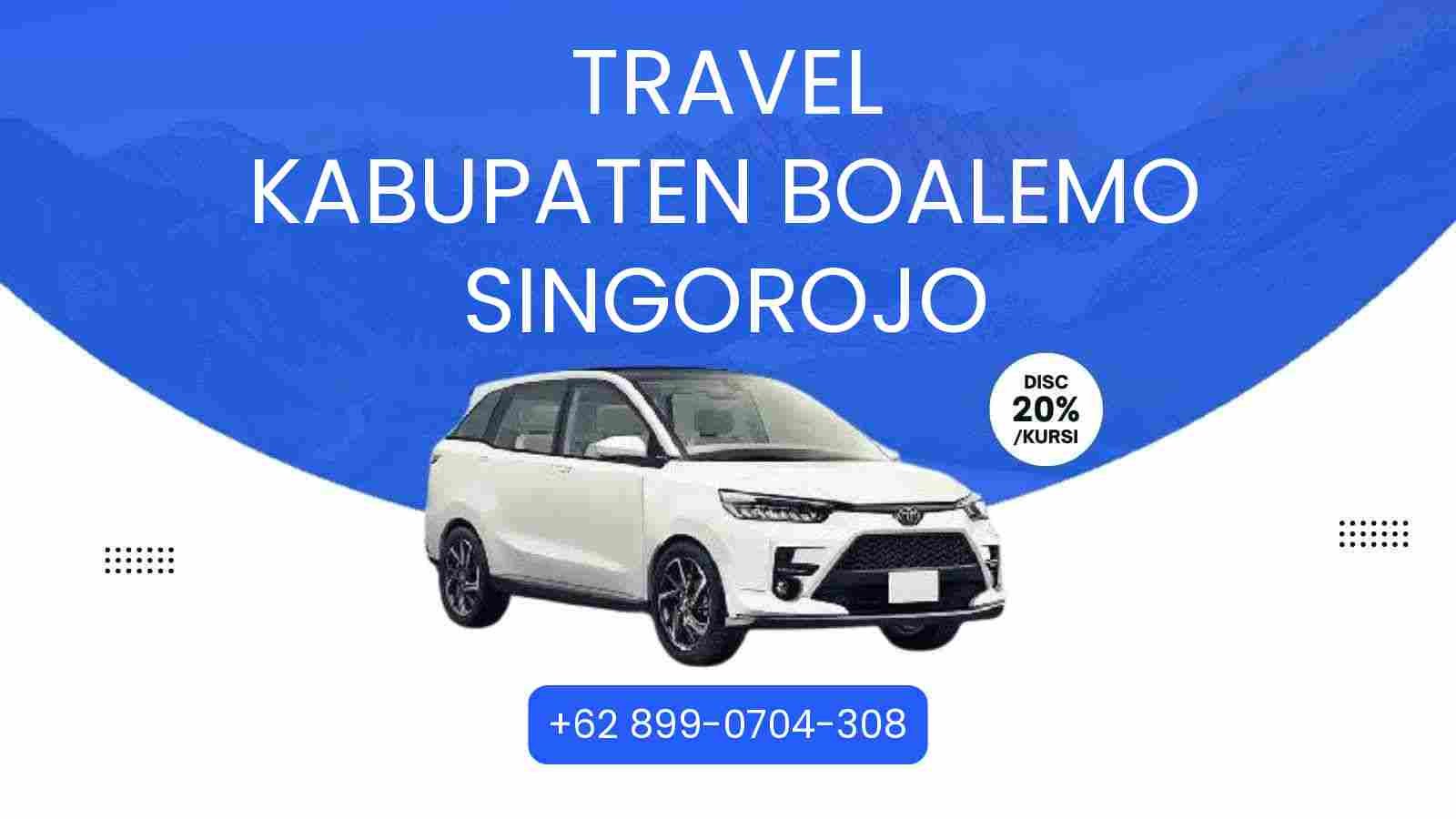 Travel Kabupaten Boalemo Singorojo Murah 2026