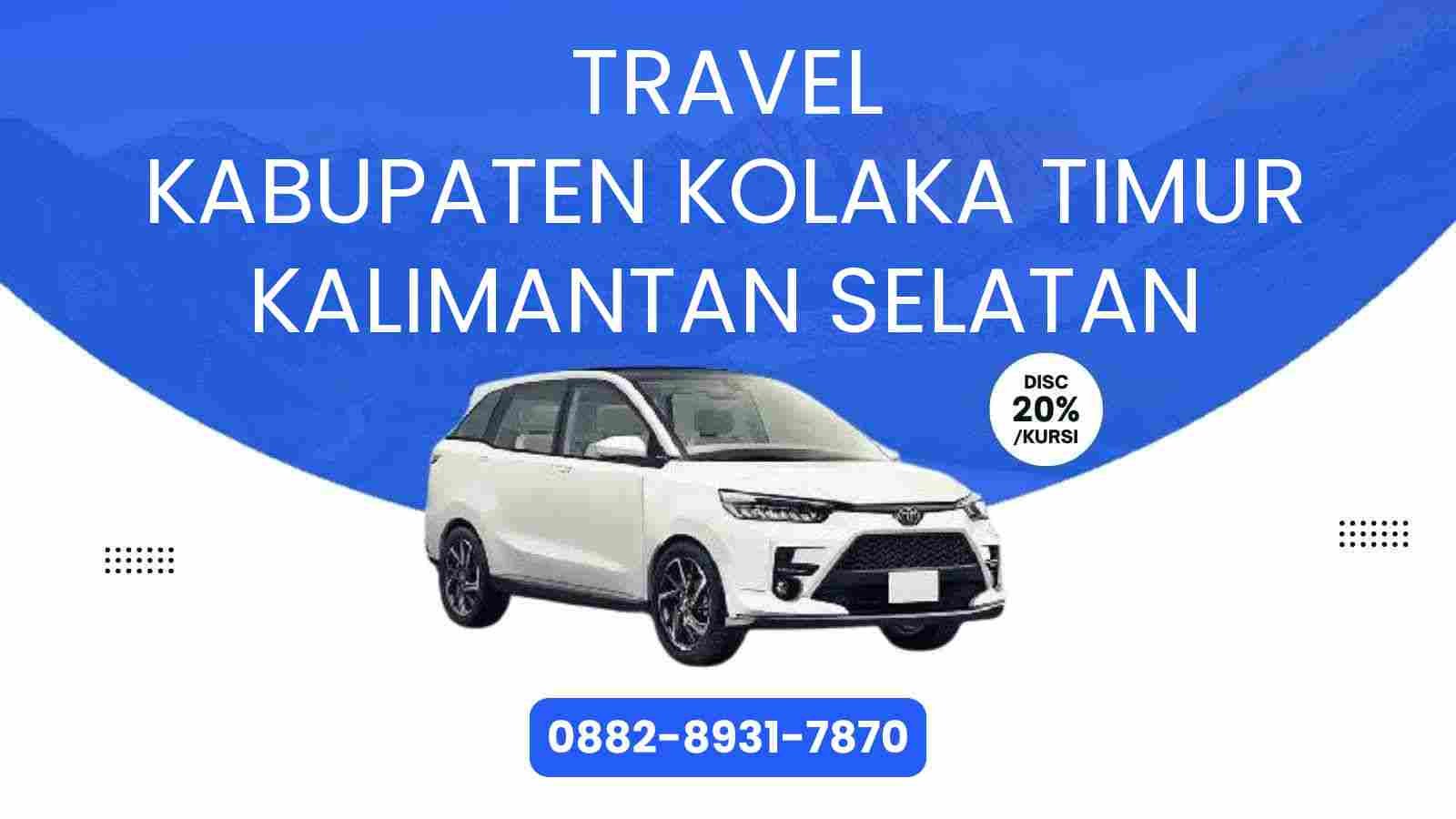 Travel Kabupaten Kolaka Timur Kalimantan Selatan Murah 2025
