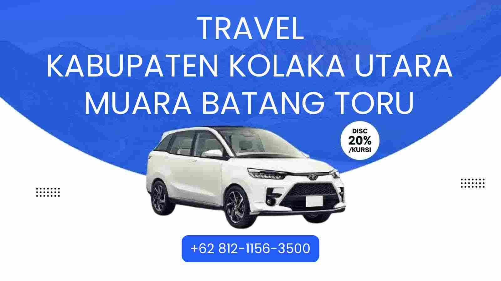 Travel Kabupaten Kolaka Utara Muara Batang Toru Murah 2025