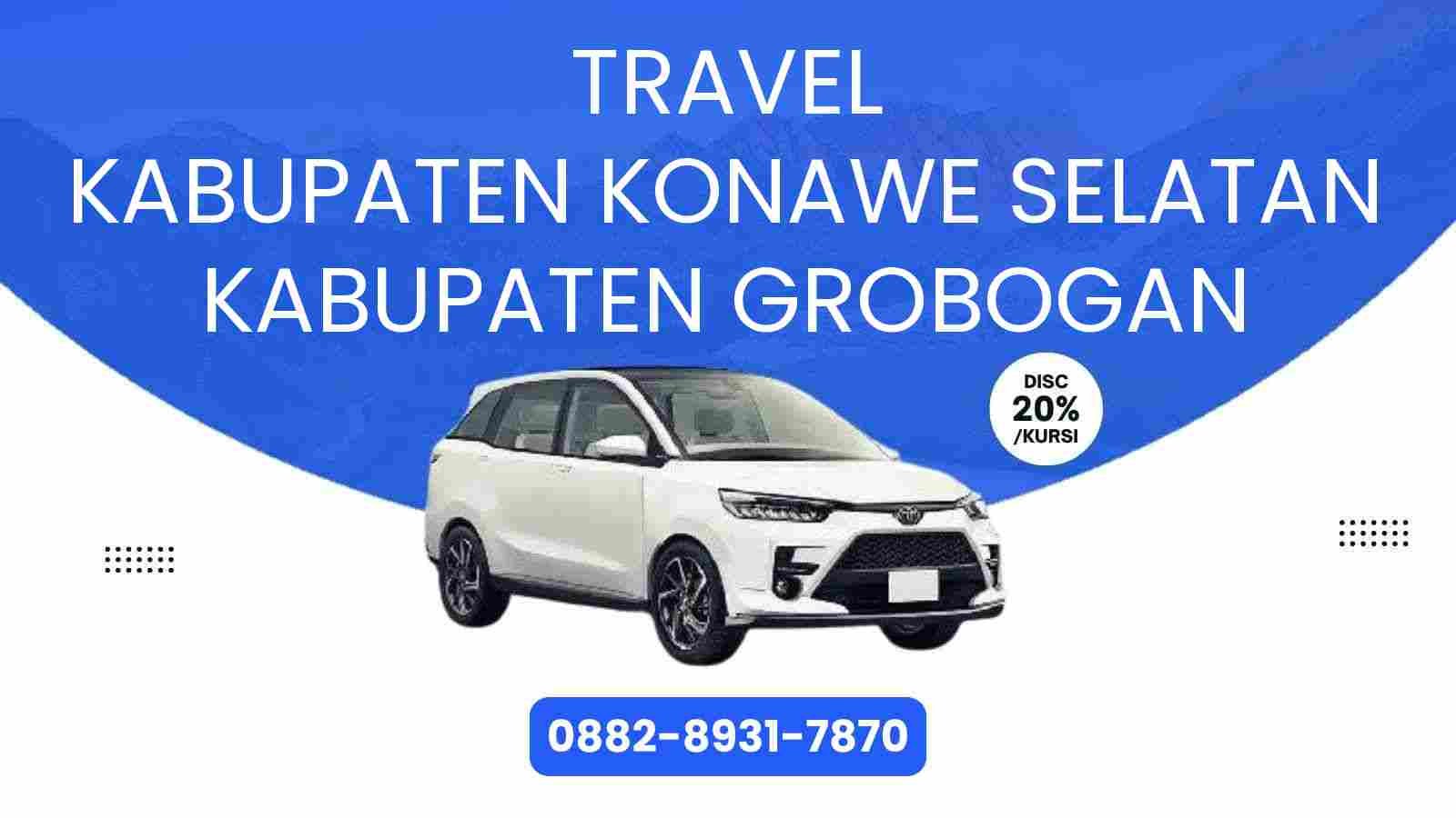 Travel Kabupaten Konawe Selatan Kabupaten Grobogan Murah 2025