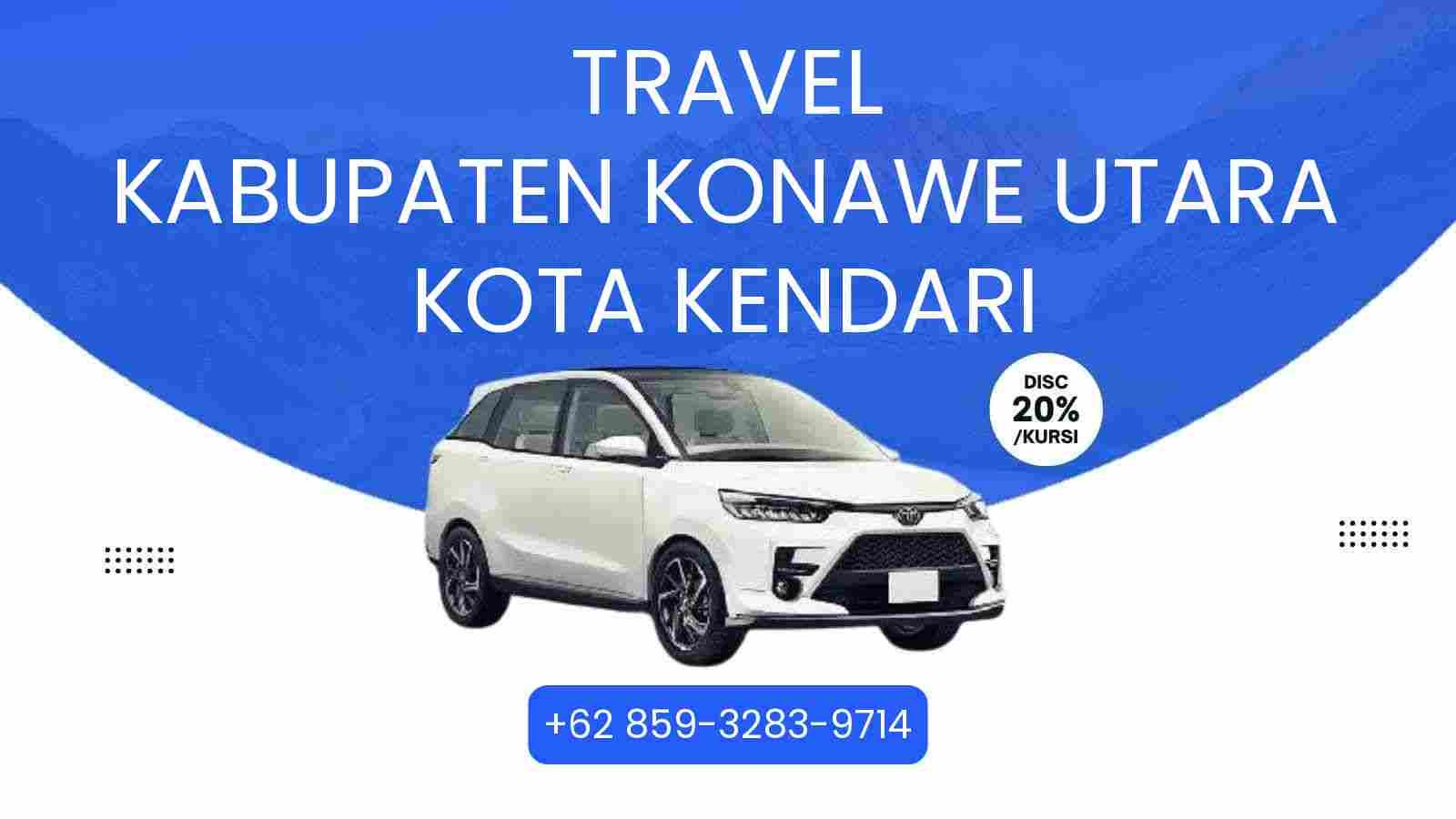 Travel Kabupaten Konawe Utara Kota Kendari Murah 2025