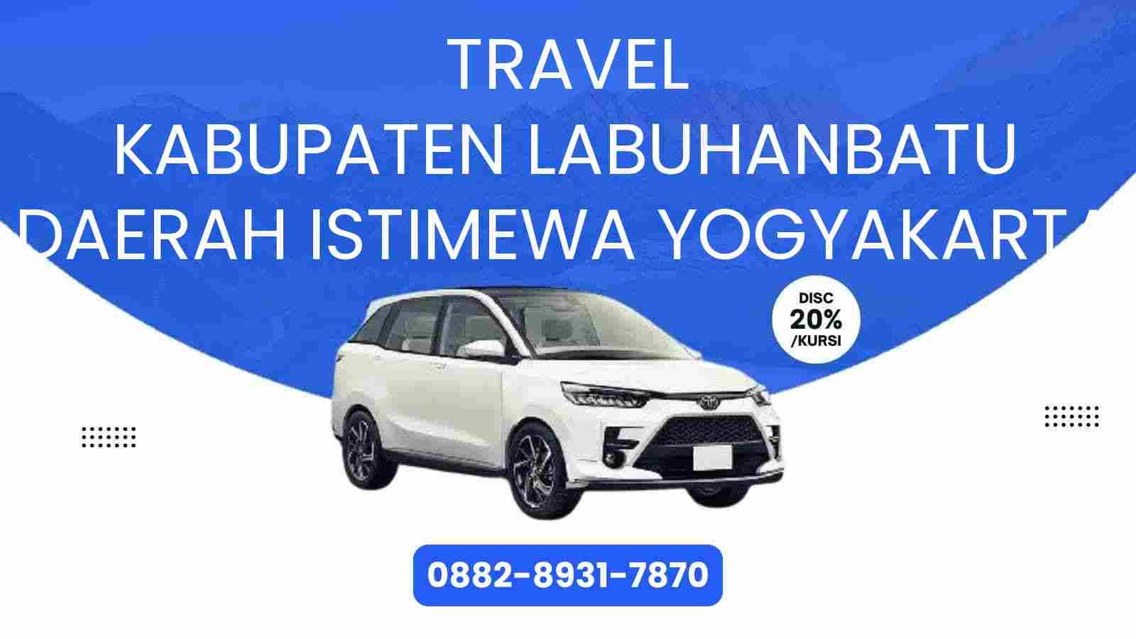Travel Kabupaten Labuhanbatu Daerah Istimewa Yogyakarta Murah 2025