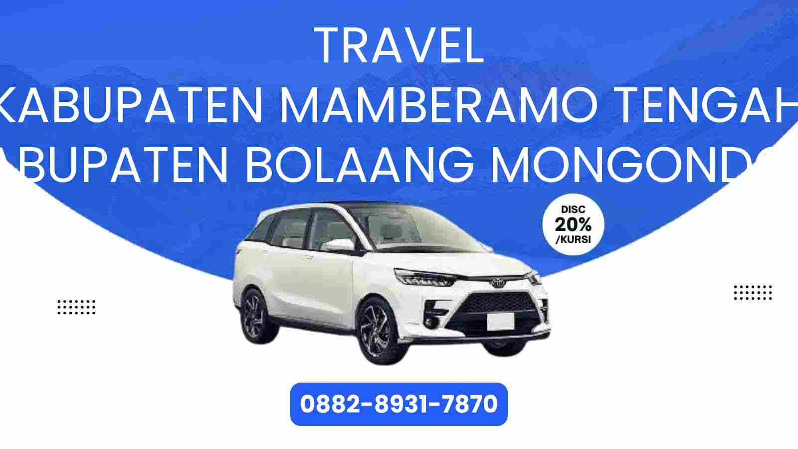 Travel Kabupaten Mamberamo Tengah Kabupaten Bolaang Mongondow Murah 2025