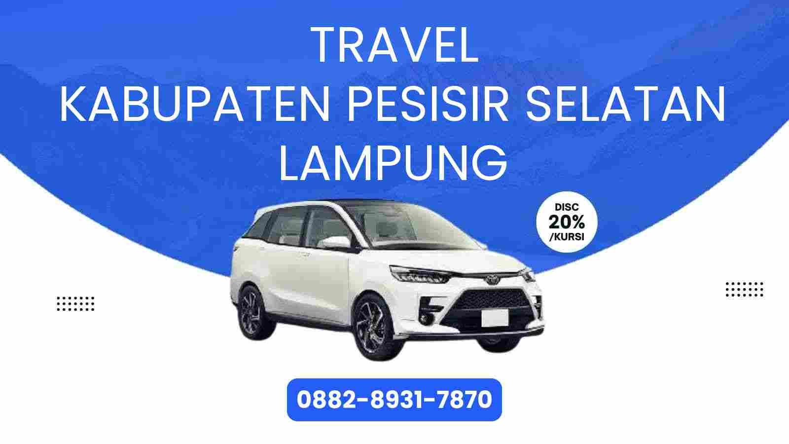 Travel Kabupaten Pesisir Selatan Lampung Murah 2025