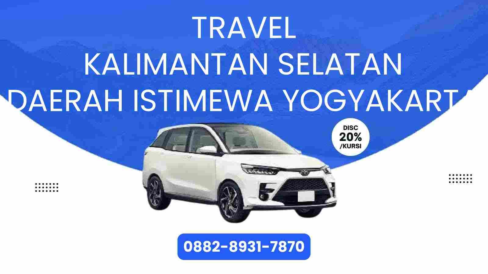 Travel Kalimantan Selatan Daerah Istimewa Yogyakarta Murah 2025