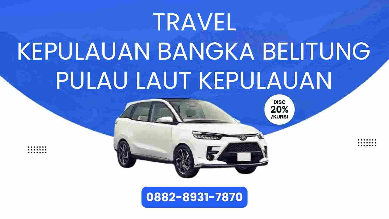 Travel Kepulauan Bangka Belitung Pulau Laut Kepulauan Murah 2025