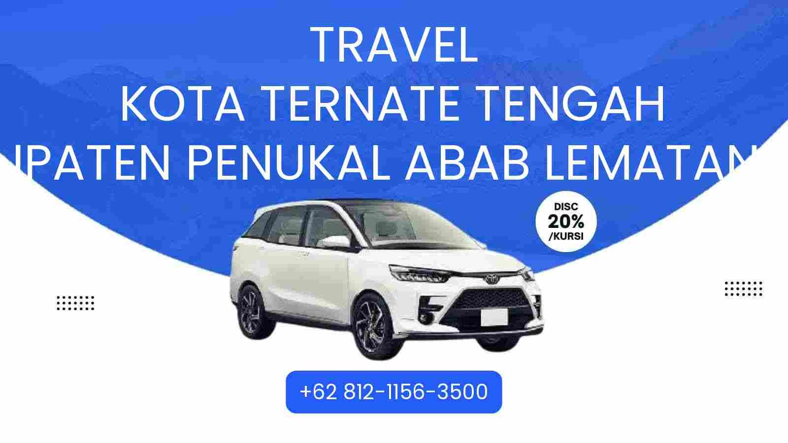 Travel Kota Ternate Tengah Kabupaten Penukal Abab Lematang Ilir Murah 2026