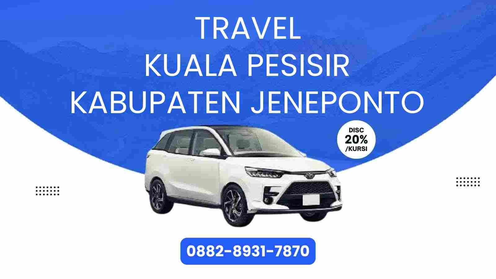 Travel Kuala Pesisir Kabupaten Jeneponto Murah 2025