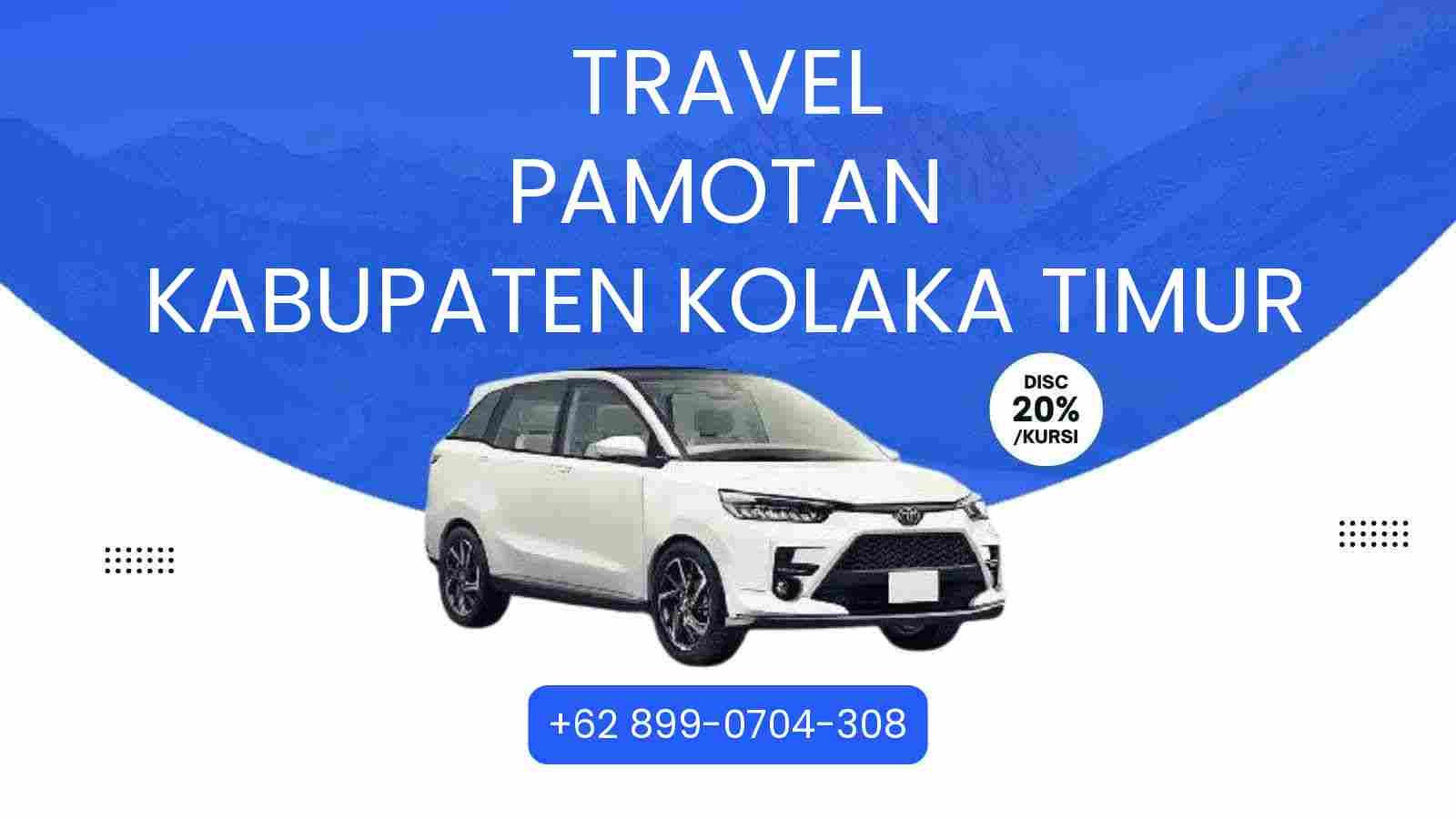 Travel Pamotan Kabupaten Kolaka Timur Murah 2025