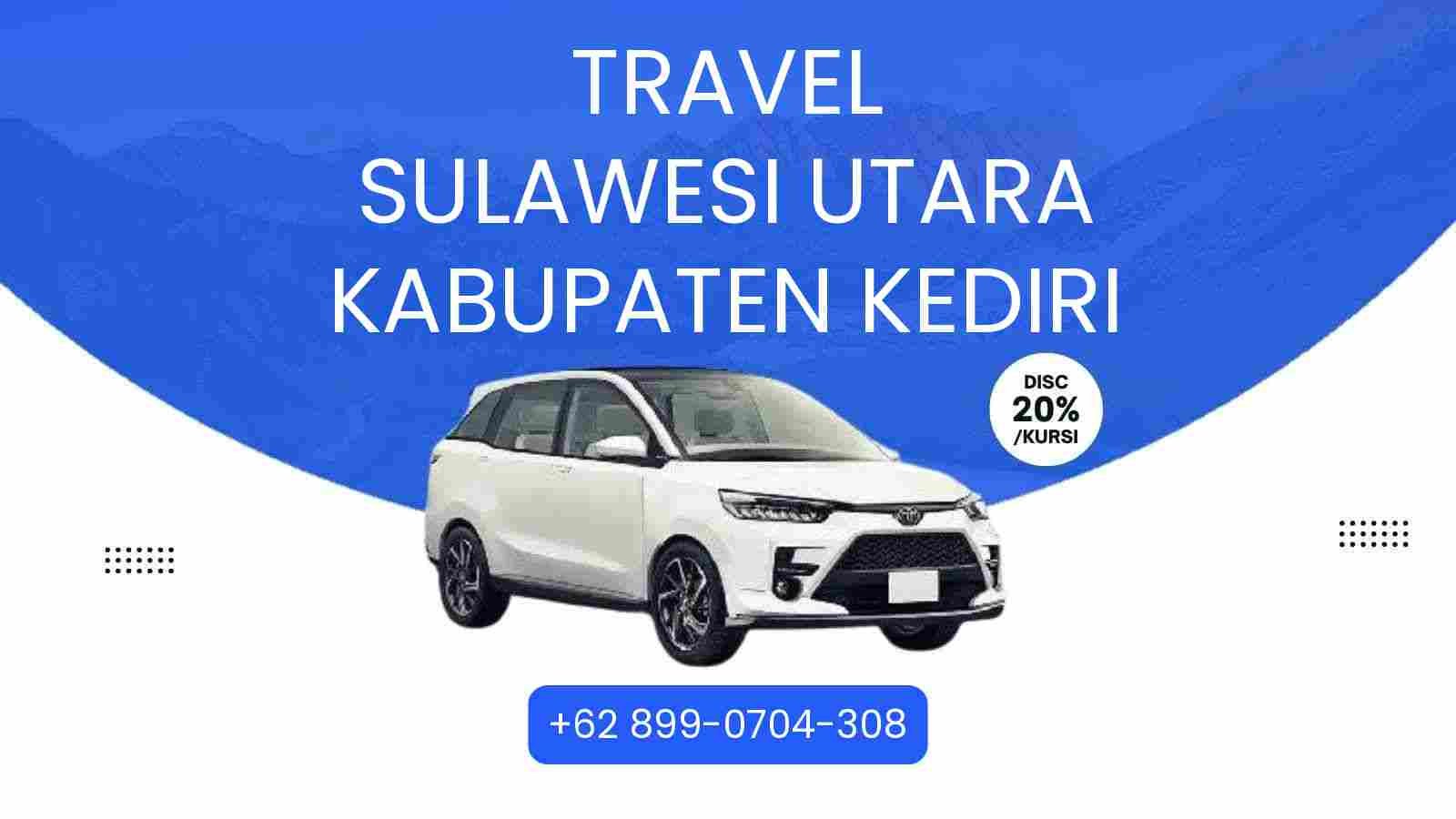 Travel Sulawesi Utara Kabupaten Kediri Murah 2025