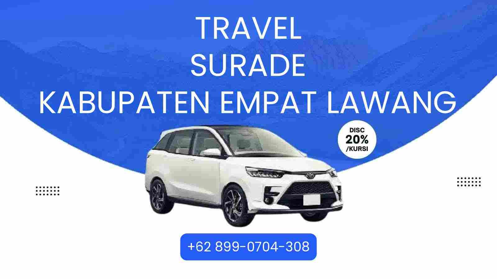 Travel Surade Kabupaten Empat Lawang Murah 2026