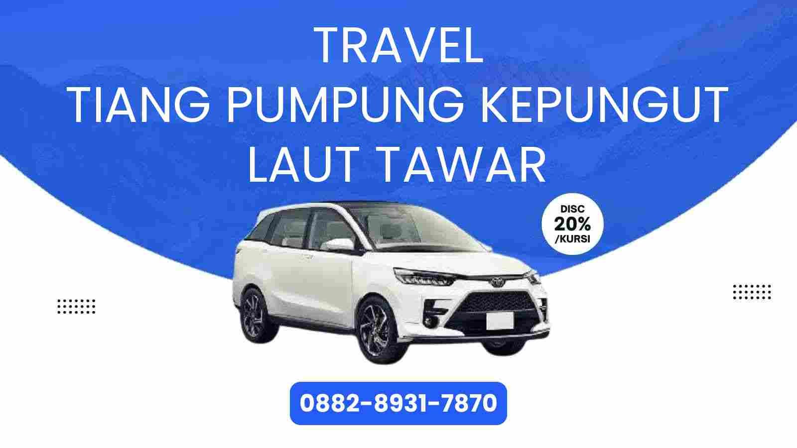 Travel Tiang Pumpung Kepungut Laut Tawar Murah 2025