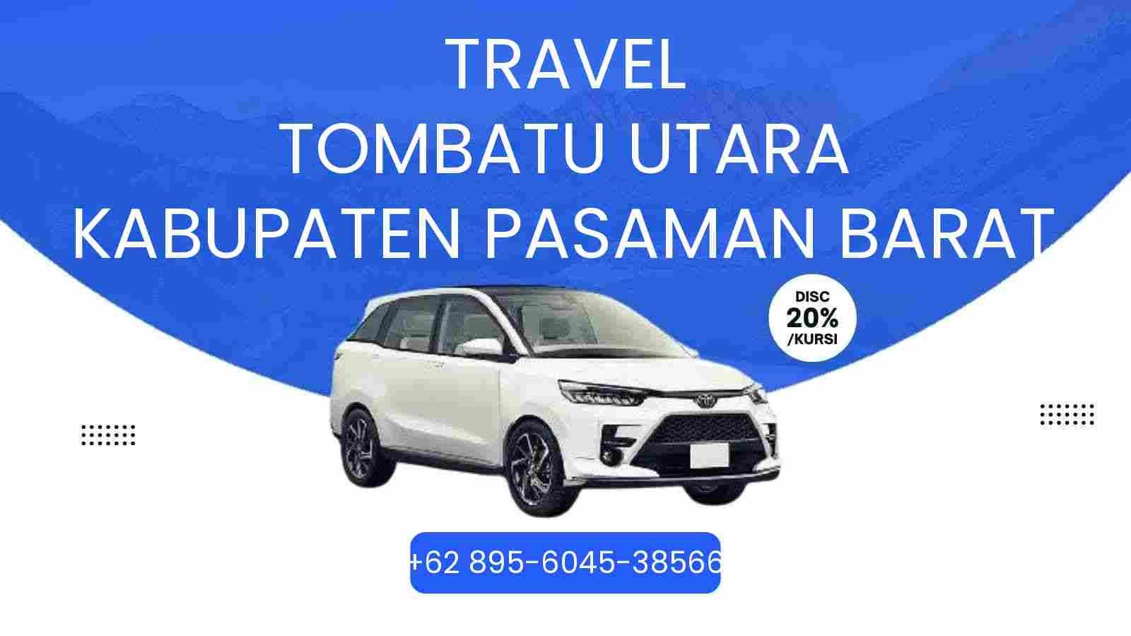 Travel Tombatu Utara Kabupaten Pasaman Barat Murah 2026