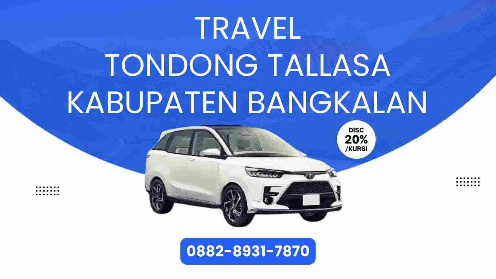 Travel Tondong Tallasa Kabupaten Bangkalan Murah 2025