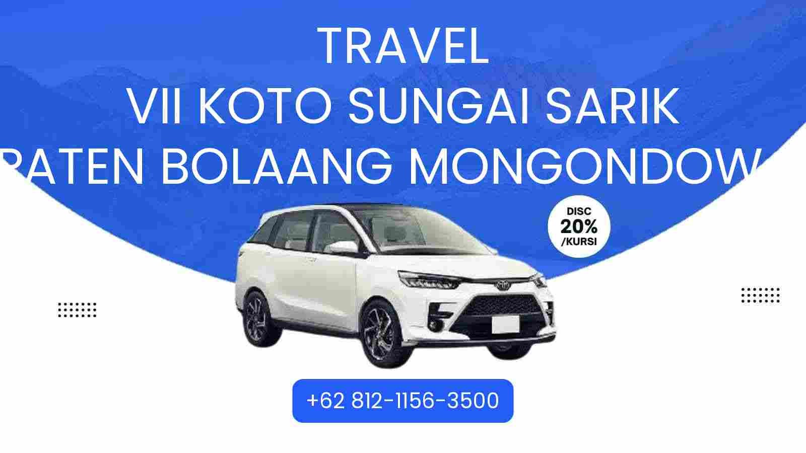 Travel Vii Koto Sungai Sarik Kabupaten Bolaang Mongondow Utara Murah 2025